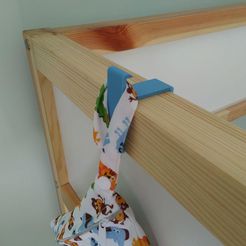 hanger_photo.jpg STL file Ikea Kura bunk hook・3D print design to download