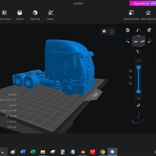 👽 freightliner head flb, faraon・ STL File for 3D printing・Cults