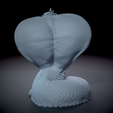 Focobra_Camera-2_004.png Cobra Seal Alien Kreatur 3D-Druck Modell