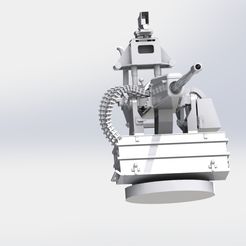preview.jpg Fichier STL canon naval oerlikon 20mm・Design pour imprimante 3D à télécharger