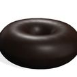 9.jpg Donut chocolate DONA 3D MODEL - 3D PRINTING - OBJ - FBX - 3D PROJECT CREATE  GAME READY BREAD BREAD Donut chocolate DONA FOOD