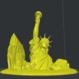 Picture00.jpg Statue of Liberty from Planet of the Apes - Digital Download STL for 3D Printer - Final Scene