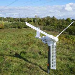 WinDIY - A (mostly) 3D printable wind-turbine