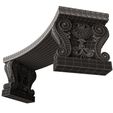 Wireframe-Stone-Bench-03-Curved-4.jpg Stone Bench Collection