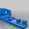 PiCameraXAxisLeft-15mmLength-6degreesVentilated.png Creality Ender 3 - X-Axis Pi camera mount