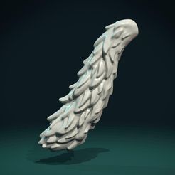 WTII-01.jpg 3D file Wolf Tail II・Model to download and 3D print, Skazok