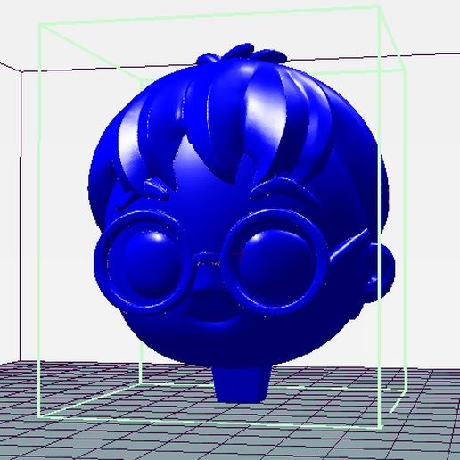 harry head.jpg Free STL file Harry Potter Chibi・3D printable design to download, archivosstl3d