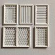 KITCHEN_CABINET_DOORS.JPG KITCHEN CABINET DOORS 1/12 Scale for Dollhouses