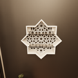 SC5.png Moroccan Star Mandala Wall Decor W/Shelves