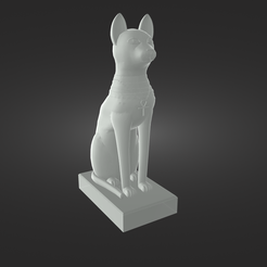Sculpture-cat-render.png Archivo STL Escultura gato・Modelo de impresora 3D para descargar, Alesio