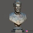 08.JPG Captain America Bust - with 2 Heads from Marvel