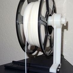 DSC04097.jpg STL-Datei Kugelgelagerter Spulenhalter für FLSUN V400・3D-druckbare Vorlage zum herunterladen