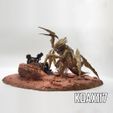 HD-vs-Bug_02.jpg Helldiver versus Terminid Warrior