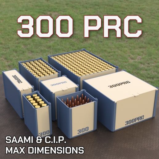 DBOX AMMO BOX 300 PRC AMMUNITION STORAGE 10/20/25/50/100/150 ROUNDS CRATE ORGANIZER 300prc