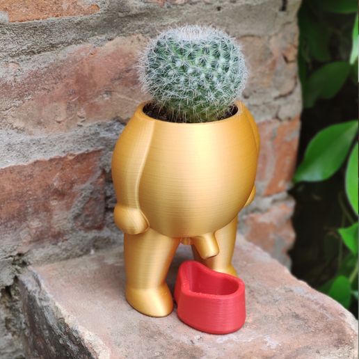 Peeing Baby Succulent (Plant Vase)