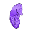 STLTG - brainTemporal_R.stl 3D Model of Human Brain