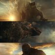 Godzilla-VS-Kong-trailer.jpg Godzilla Vs Kong carrier ship attack caricature -3D PRINT MODEL