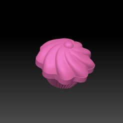 cupcakeee.jpg STL file cupcake - MOLD BATH BOMB, SOLID SHAMPOO・3D print design to download