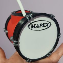 WhatsApp-Image-2021-11-08-at-10.41.25-PM.jpeg STL file MATE BASS DRUM, DRUM, DRUMS・3D print object to download