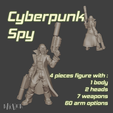 pose-D-title.png Cyberpunk spy (D model) for 32mm wargames