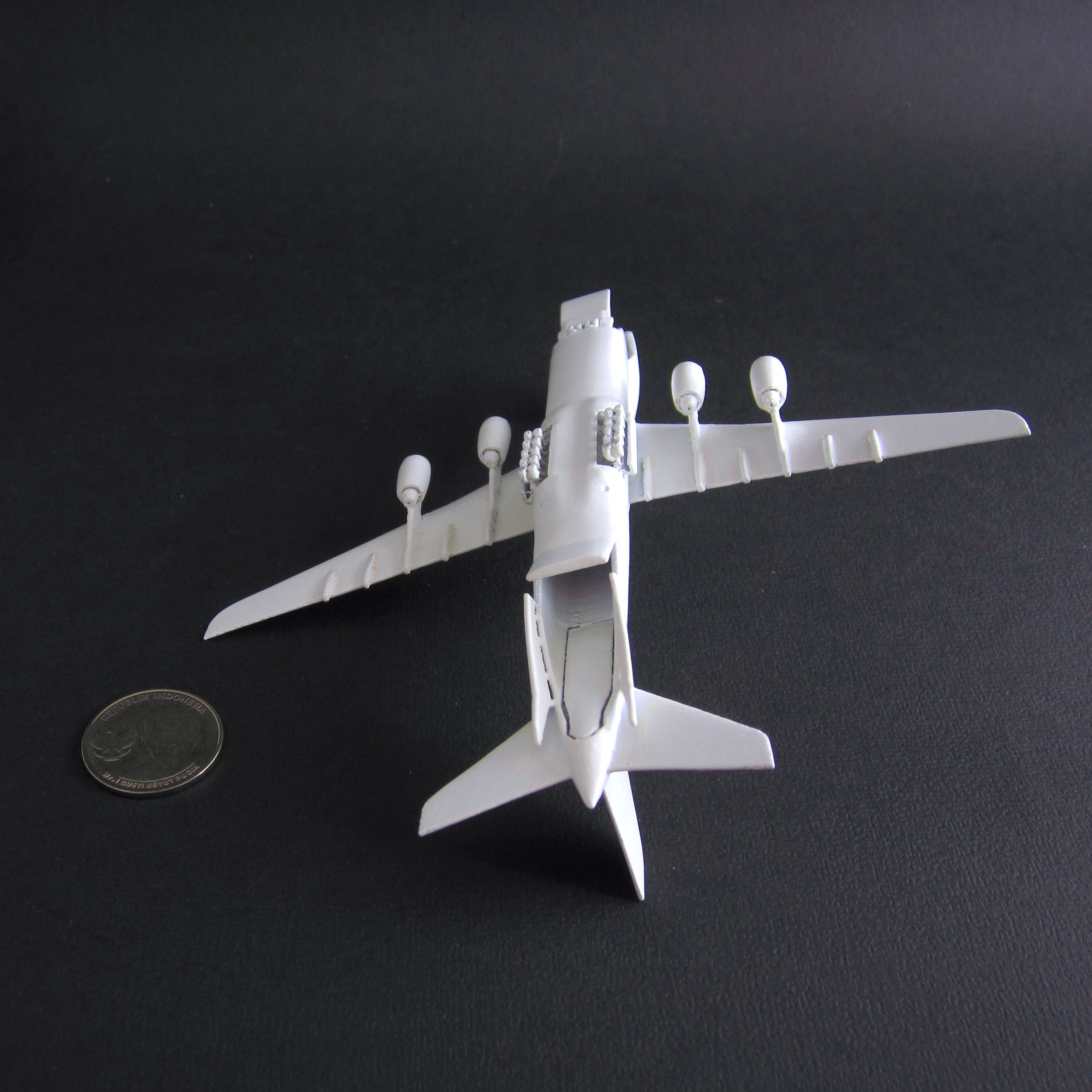 3D file Antonov An-124 Ruslan 1:500・3D printing model to download・Cults