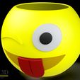 ISO2.jpg Cute Emoji pot, model 3