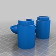180_degree_50mm_CW.png Free STL file Marble Run Compatible 50 mm 180 Degree Curves・3D printing template to download