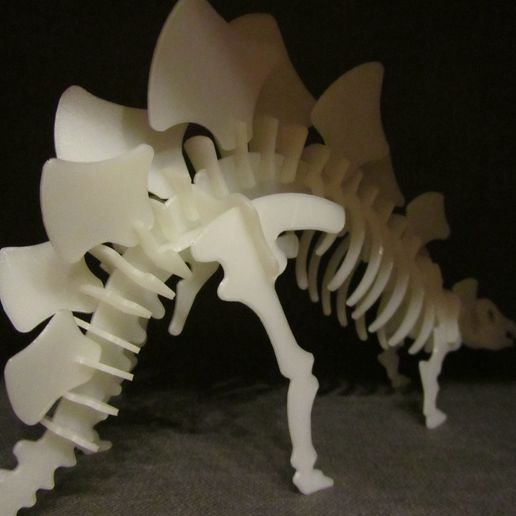 Stegosaurus Dinosaur Dino Part IX 4D 3D Puzzle Model Kit Toy 