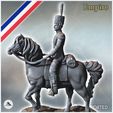 5.jpg French Napoleonic cavalry saber marching on horse (13) - Napoleonic era Wars Historical Eagles France 1st 32mm 28mm 20mm 15mm