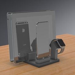 Untitled 51.jpg Apple Smart Dock for iPad, iPhone and Apple Watch. Now with Optional Configurations