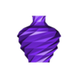 Low Poly Twist Vase1.stl GEDREHTE LOW-POLY-VASE