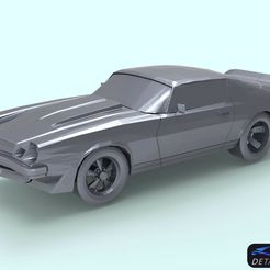 1.510.jpg Chevrolet Camaro for 3d printing