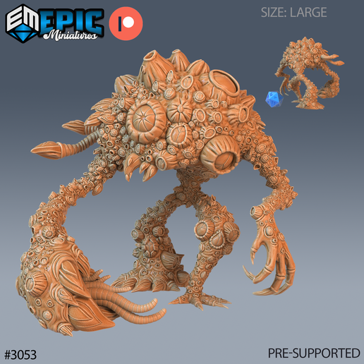 👹 Fungus Golem ‧ DnD Miniature ‧ Tabletop Miniatures ‧ Gaming Monster ...