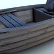 61.png Paddle boat with powder cannon (1) - Pirate Jungle Island Beach Piracy Caribbean Medieval terrain