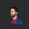 model-1.png Lionel Messi-bust/head/face ready for 3d printing