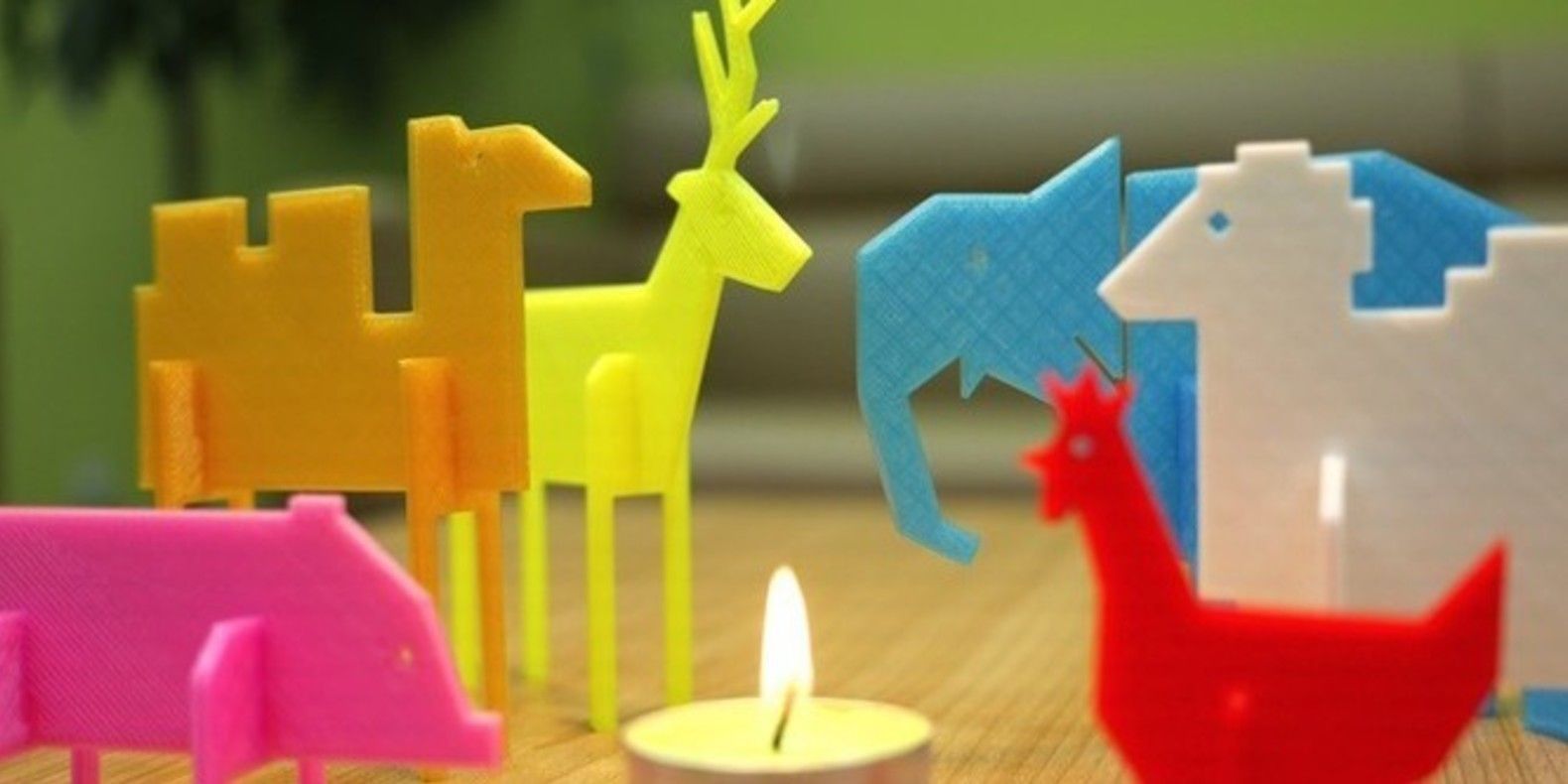 Concurso de impresión 3D con eSun - animales impresos en 3D