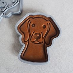 pes.jpg STL file Dog cookie cutter・3D printer model to download