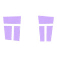 LEFT SIDE WINDOW PANES.stl TOONED BIRDHOUSE V2.0