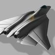 Rear.jpg 3d printed RC Stealth fighter twin 70mm EDF