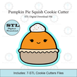 Etsy-Listing-Template-STL.png Torize Pumpkin Pie Squish Cookie Cutter | STL File