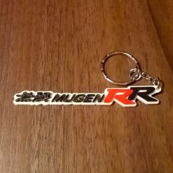 Mug1.jpg STL-Datei Mugen Honda RR Keyring - Civic Keychain / Keyfob / Bag Charm kostenlos・3D-Druck-Modell zum herunterladen