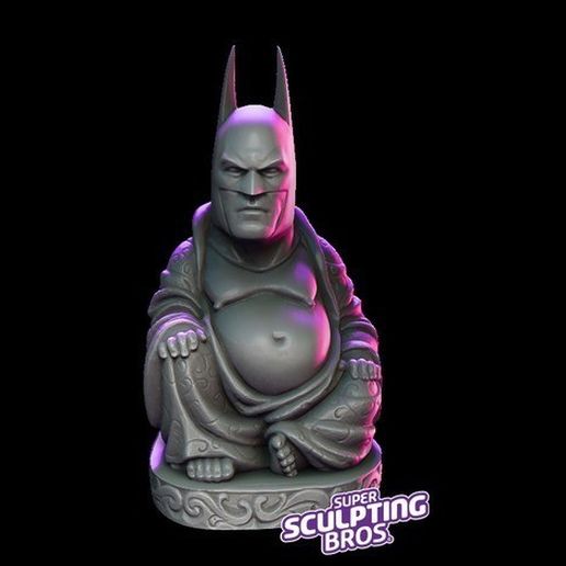 another batman buddha 3D model