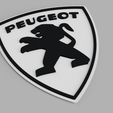 1.png Peugeot Auto Logo Leon 2 Wall Picture