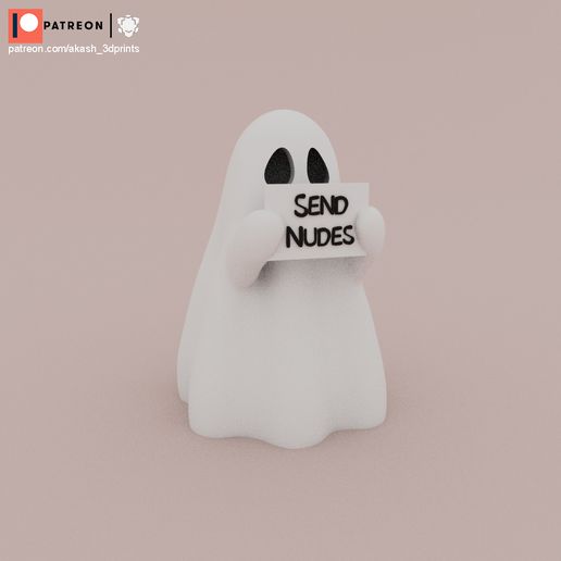 🎃 HALLOWEEN SPECIAL LITTLE MESSANGER GHOST・ STL File for ・Cults