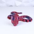ARTICULATED-cobra-2-5.jpg STL file ARTICULATED COBRA SNAKE FLEXI PET PRINT-IN-PLACE・3D printer model to download