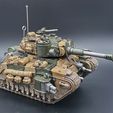 20221226_101946_resized.jpg Free STL file Enormous Heavy Tank Alternate Turret (Kitbash/Remix)・Object to download and to 3D print