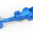 52.jpg Diecast Front engine old school dragster with shell Version 5 Scale 1:25