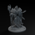 Necromancer.png Medieval Hero Mega Pack  10 Fantasy Characters STL OBJ