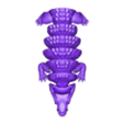 CROCODILE_BODY.stl ГИГАНТСКИЙ КРОКОДИЛ, ШАРНИРНЫЙ, ГИБКИЙ