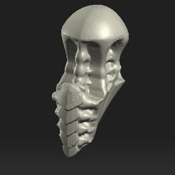 3.jpg STL-Datei Large Space Bug Torso - only lower part・Modell zum Herunterladen und 3D-Drucken